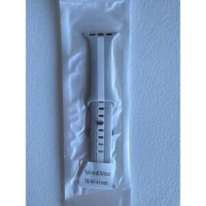 3 for $9 Smartwatch Silicone Band New Black White 38|40|41mm